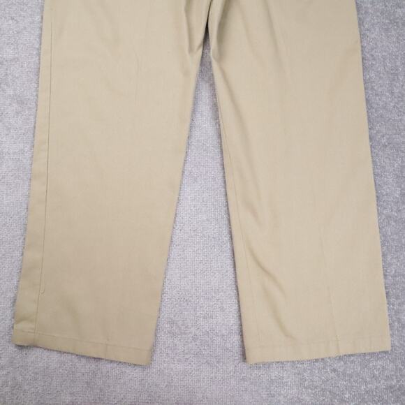 Dickies 874 Straight Leg Canvas Twill Work Pant Flat Front in Khaki Size 38X30 - Picture 10 of 13